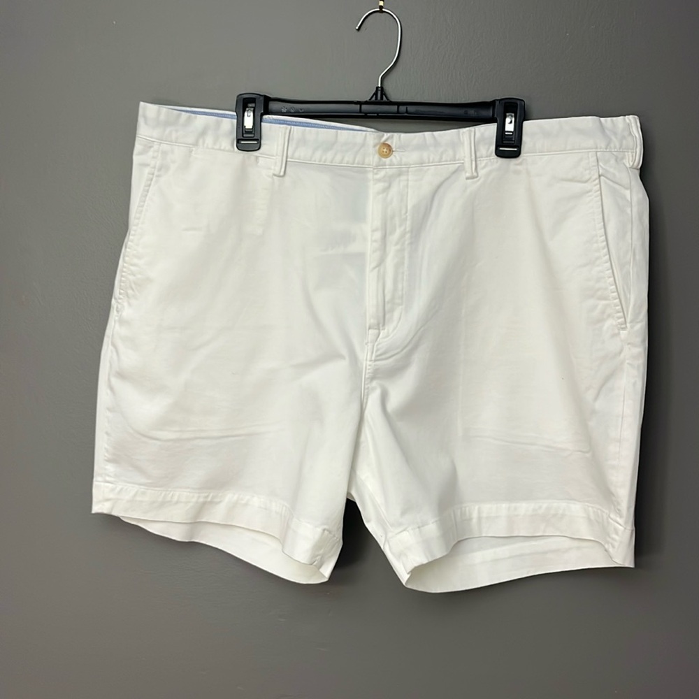 Polo Ralph Lauren Mens Chino Shorts Cotton Size 40 White